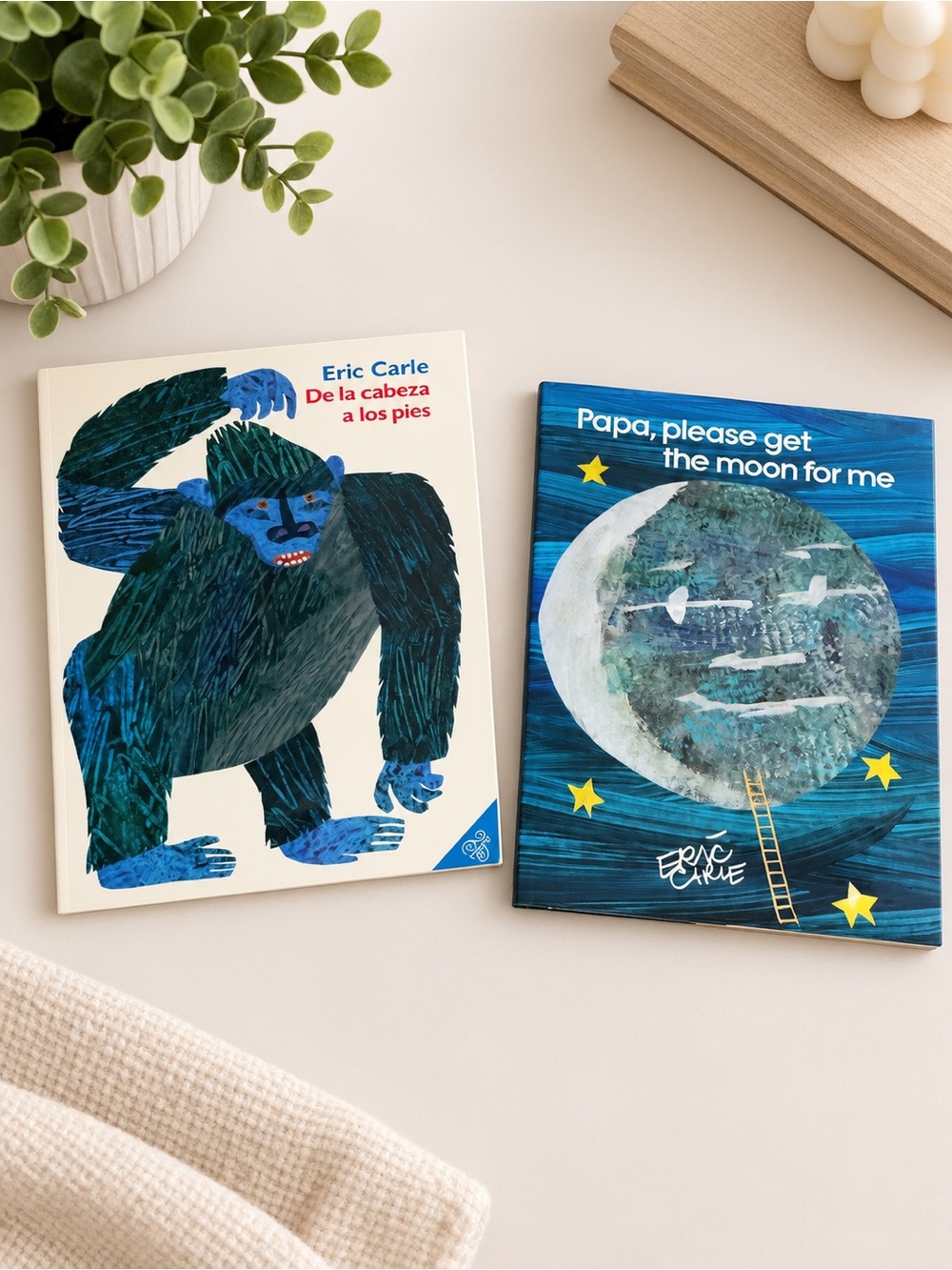 Eric Carle books set of 2